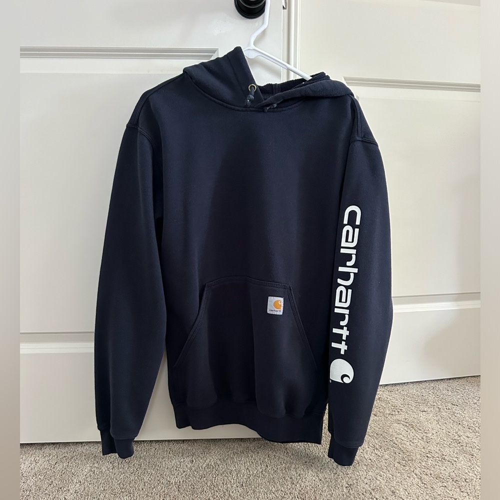 Carhartt Men’s Hoodie- Navy blue